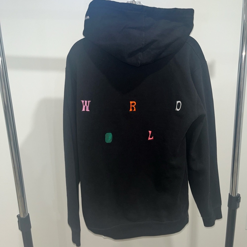 Travis Scott Astroworld Hoodie Wish You Were Here Black Streetwear Small